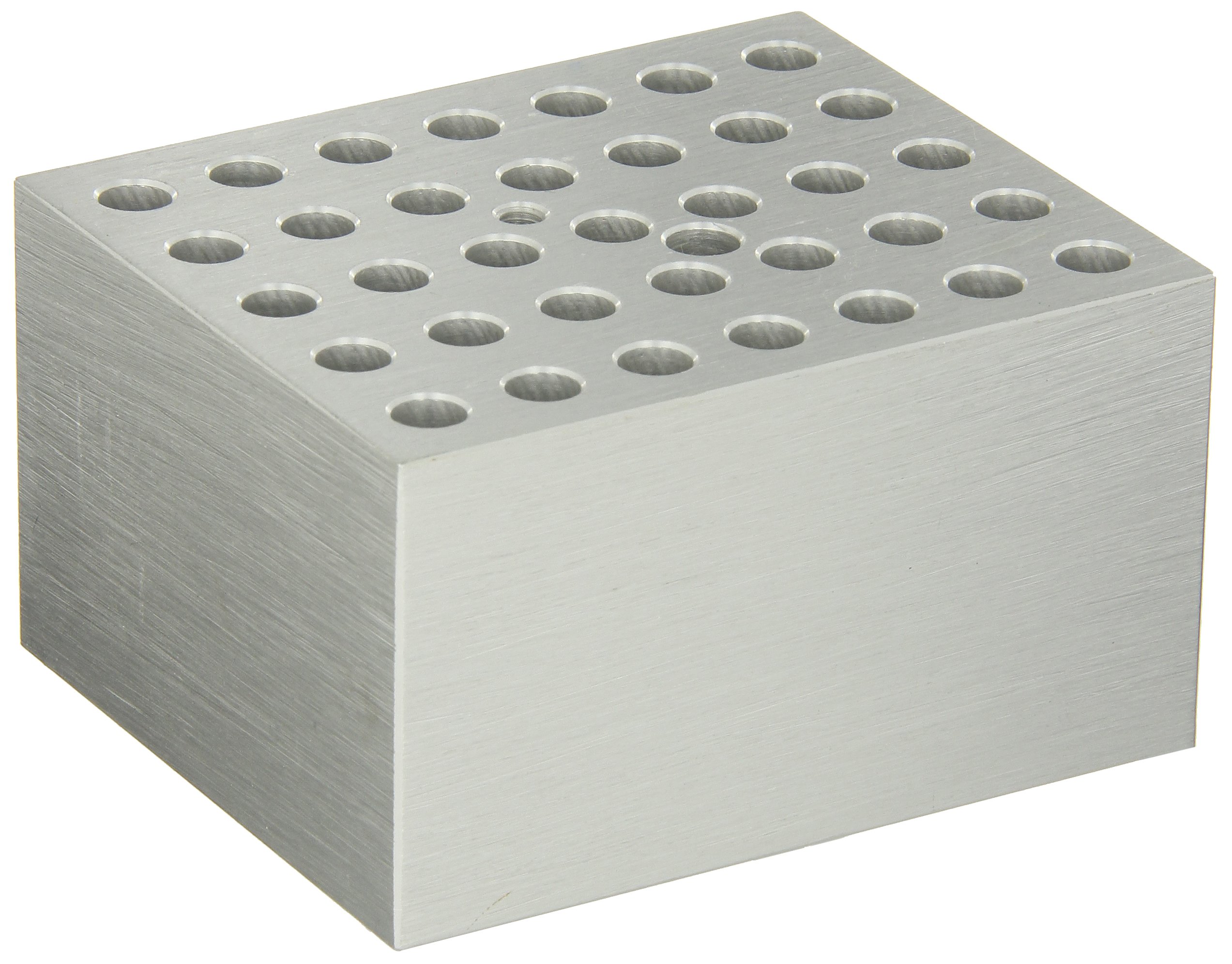 D1106 Aluminum Dry Bath Block for AccuBlock Digital Dry Bath - Holds 35 x 6mm Tubes | Lab Equipment for PCR, DNA/RNA Sample Preparation & Molecular Biology Experiments