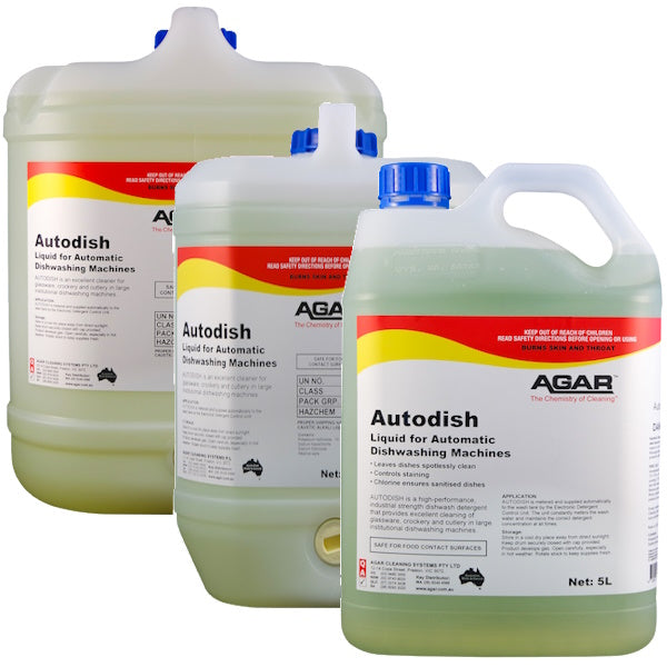 Agar Autodish Commercial Dishwasher Detergent - High-Efficiency Restaurant Dishwashing Soap for Heavy-Duty Cleaning | Perfect for Commercial Kitchens, Cafeterias, and Food Service Businesses