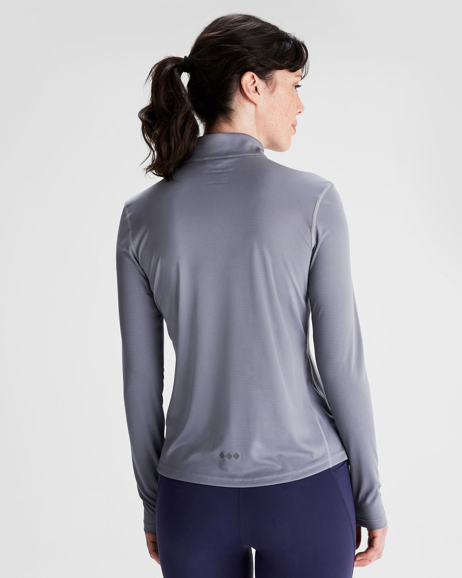 Women's Seeker Quarter Zip Fleece Pullover - Dark Haze | Warm & Comfortable Outdoor Hiking & Casual Wear
