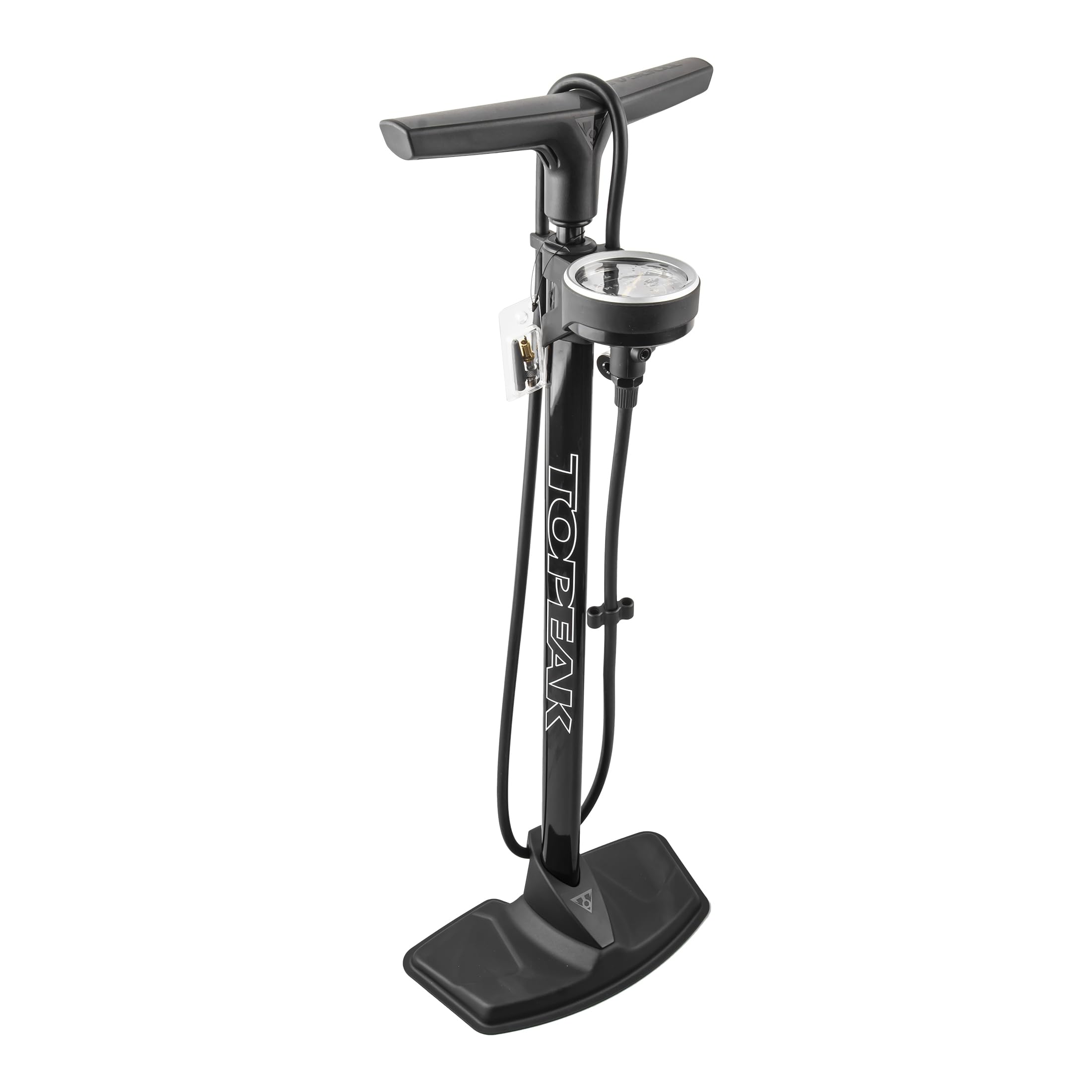 Topeak JoeBlow Pro X High Pressure Bicycle Floor Pump - Best for Road & Mountain Bike Tires, Home & Workshop Use