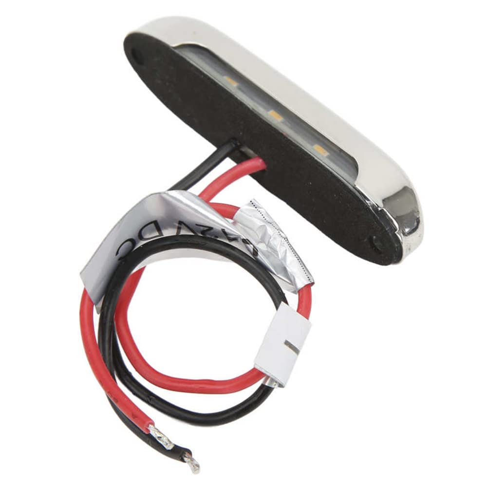 IP66 Waterproof LED Step Stair Light Bar - 12V DC Boat Yacht Bus Interior Lighting for Safe Night Navigation | Deck, Cabin, RV & Marine Use