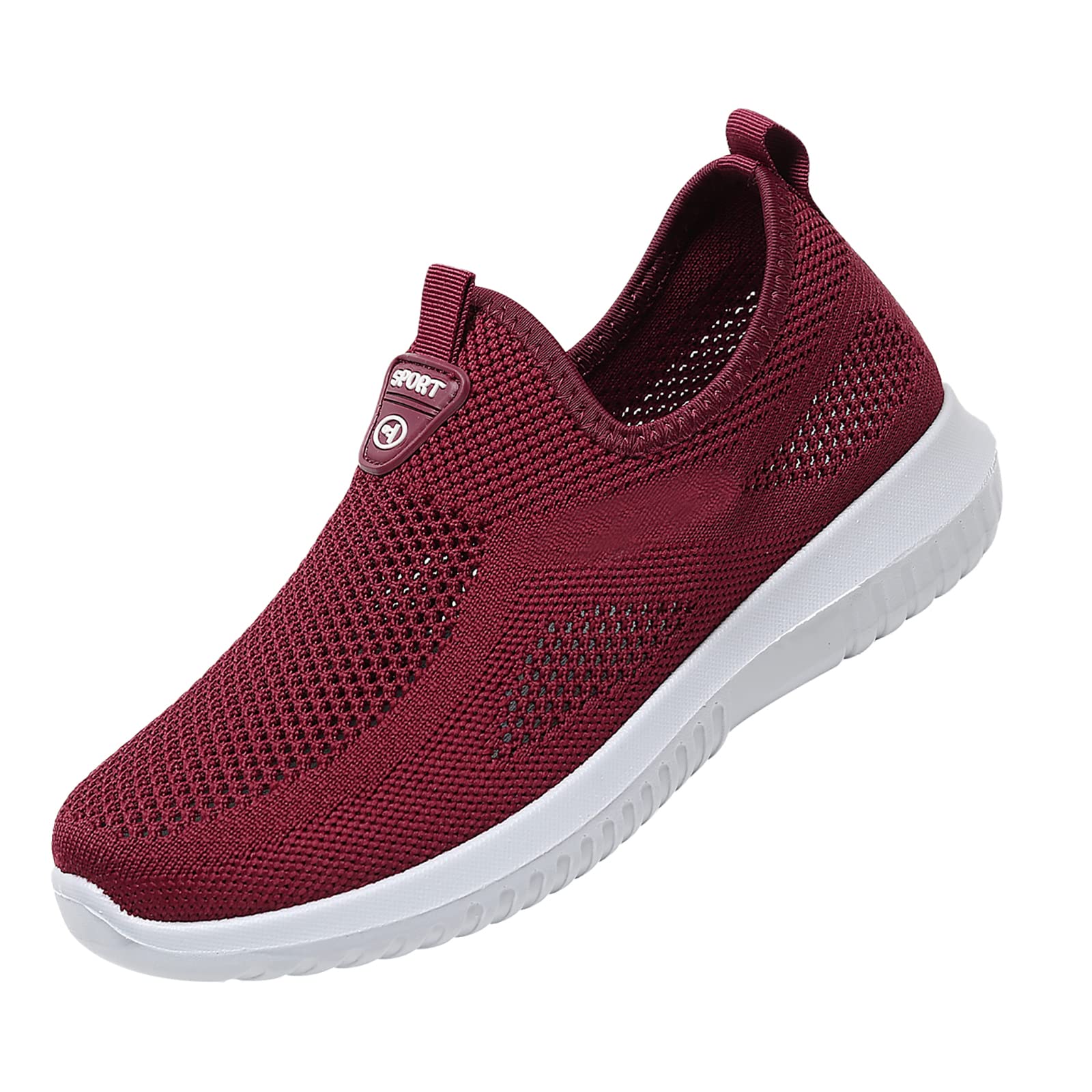 **Men's Hands-Free Sneakers - Breathable & Lightweight Walking Shoes for Comfort All Day - No Sweaty Feet - Perfect for Travel, Work & Casual Wear**