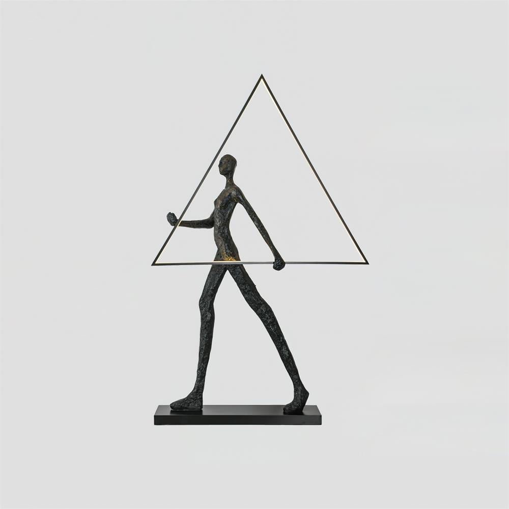 Aeon Modern Sculpture Floor Lamp - Adjustable LED Standing Light for Living Room, Bedroom & Office - Stylish Home Decor Lighting Fixture