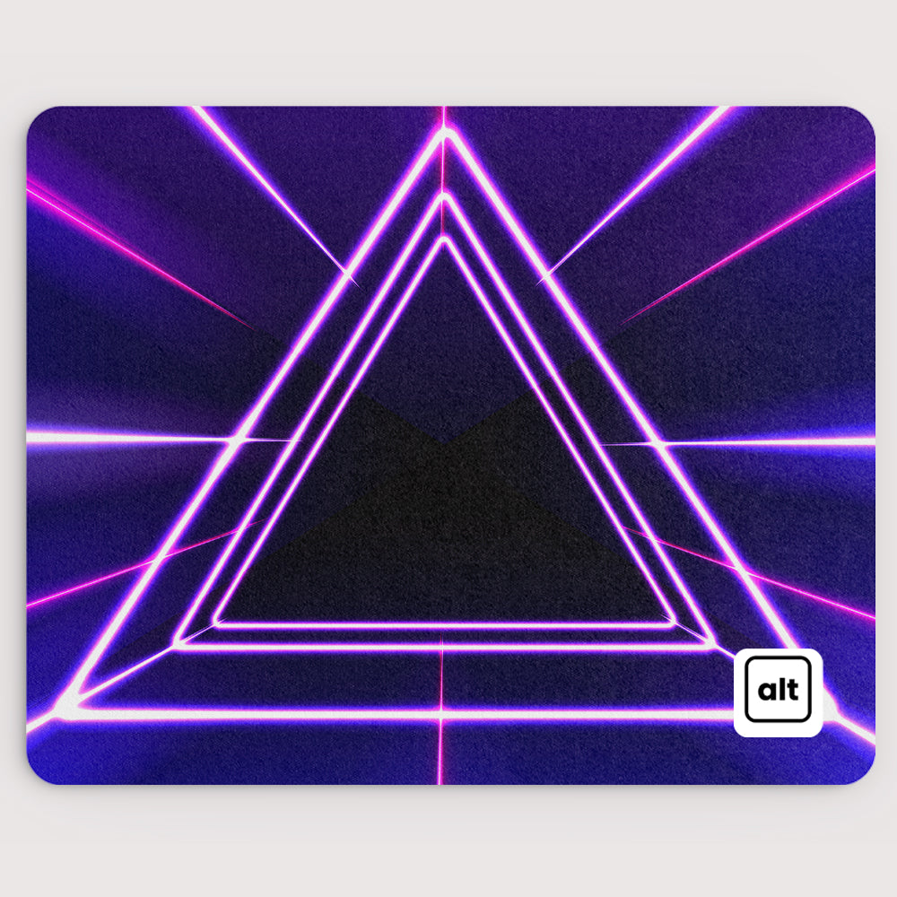 Premium Prism Mouse Pad - Non-Slip Gaming & Office Desk Mat with Smooth Surface - Ideal for PC, Laptop & Computer Workstations