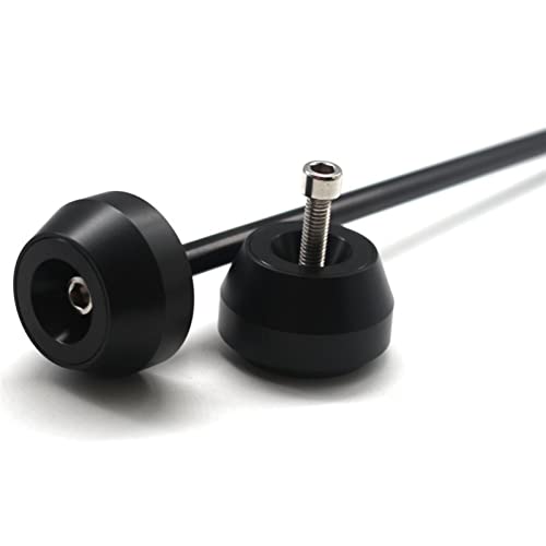 Black rear wheel