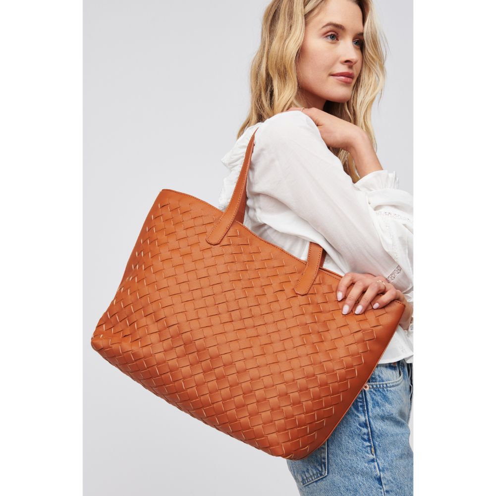 Valencia Woven Tote Bag for Women - Stylish & Durable Handbag for Work, Travel & Shopping - Perfect Everyday Carryall Purse