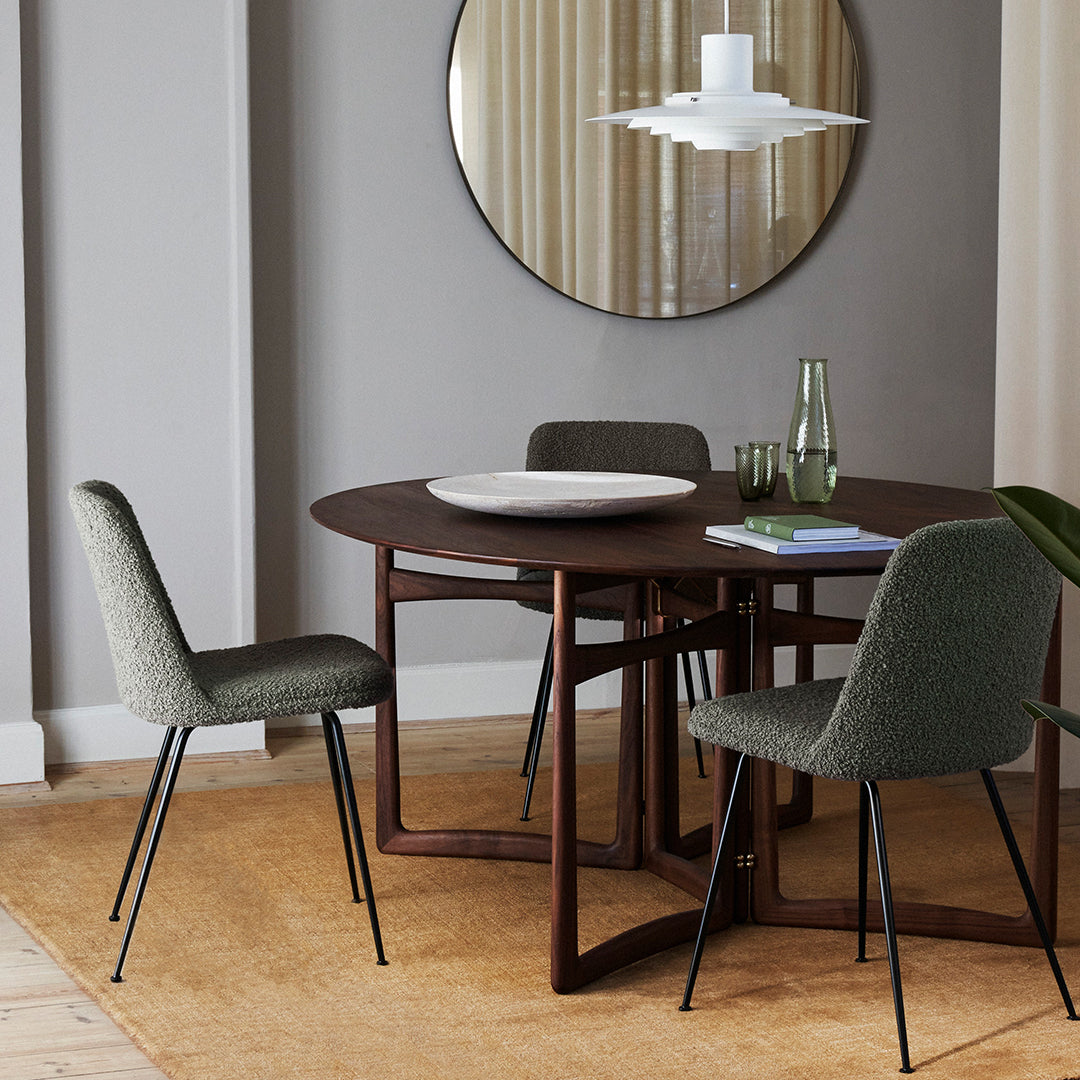 Drop Leaf HM6 Dining Table - Expandable Space-Saving Design for Small Apartments & Kitchens | Perfect for Family Dinners & Entertaining Guests