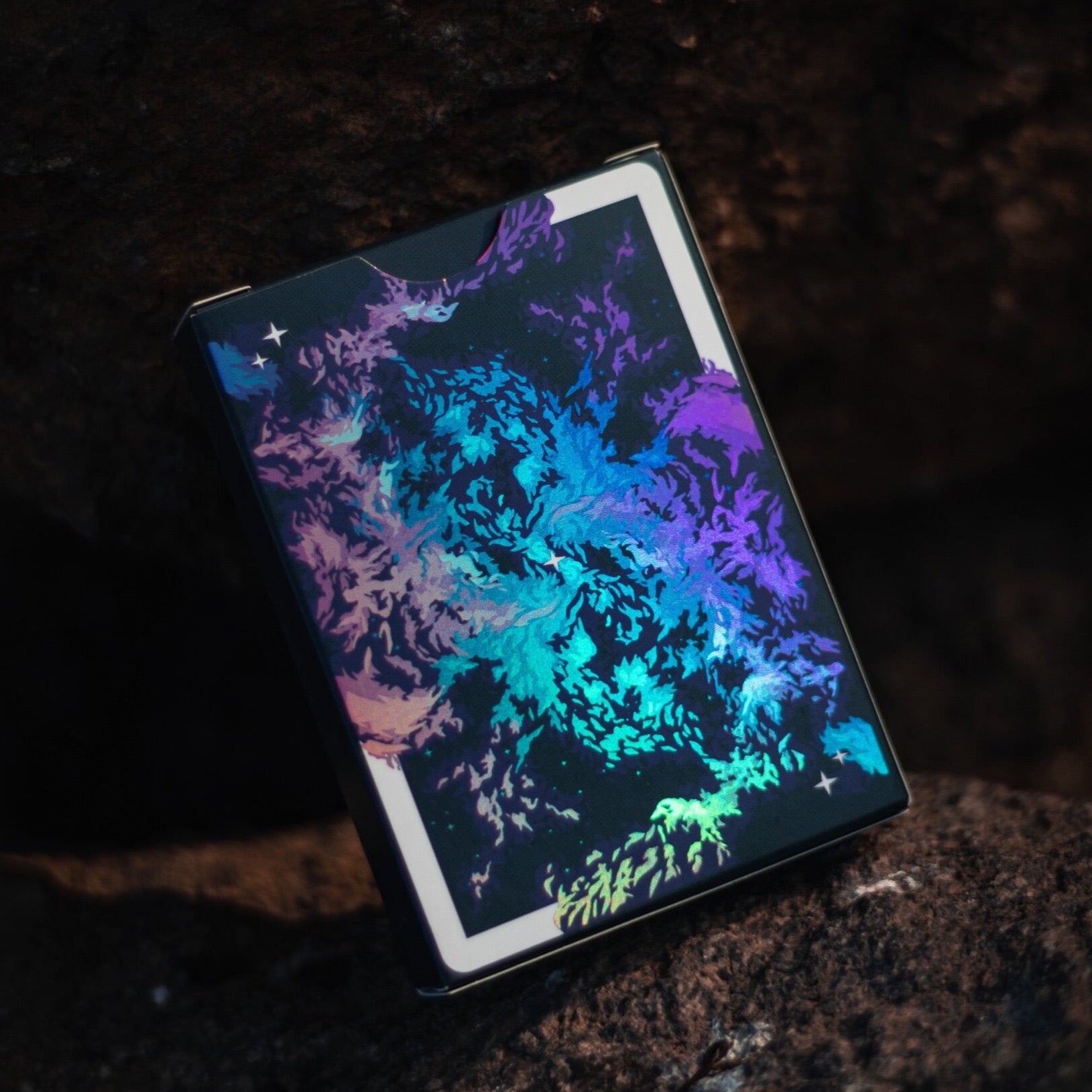 Premium Holographic Foiled Nebula Playing Cards - 52 Deck for Magic Tricks, Poker & Cardistry - Unique Gift for Gamers & Collectors - Perfect for Parties, Game Nights & Professional Performances