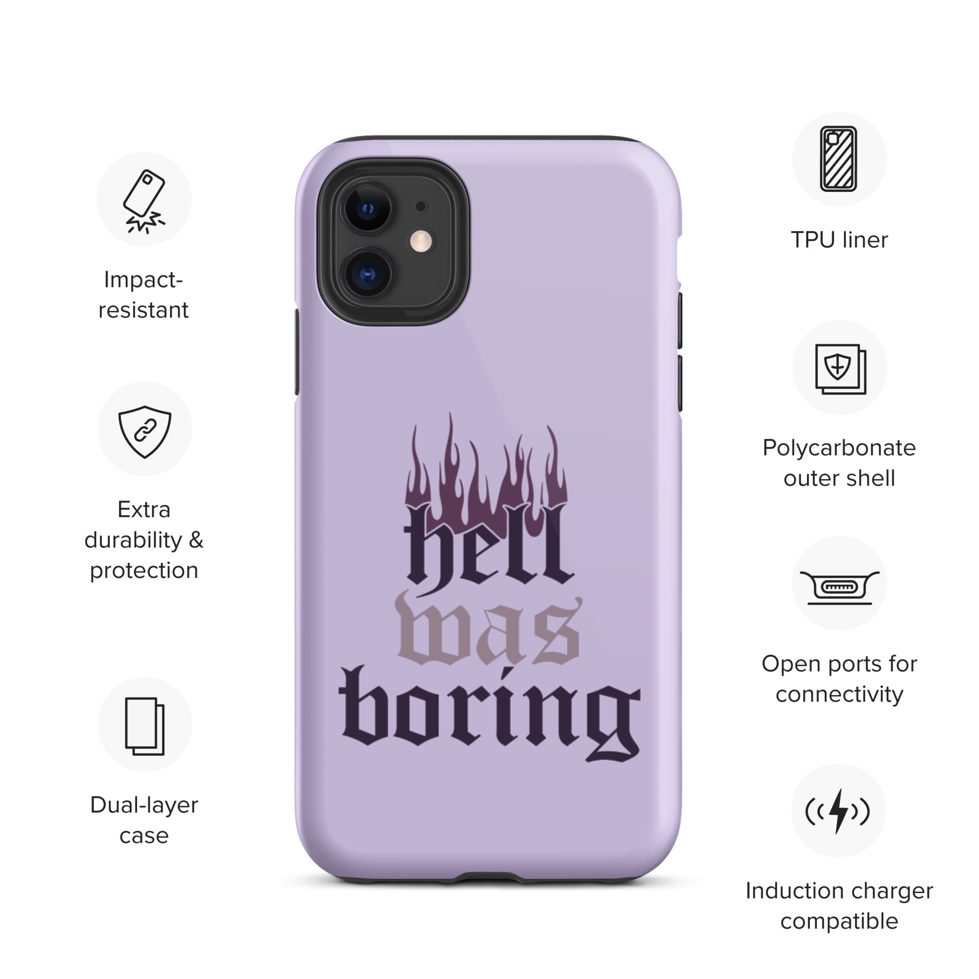 Premium Tough iPhone Case - Shockproof & Durable Protection for Everyday Use | Perfect for Outdoor Adventures & Active Lifestyles