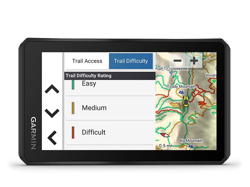 Garmin Tread Base Edition - GPS Off-Road Motorcycle Navigator with Preloaded Trails | Perfect for Adventure Riding, Trail Exploration & Off-Road Navigation
