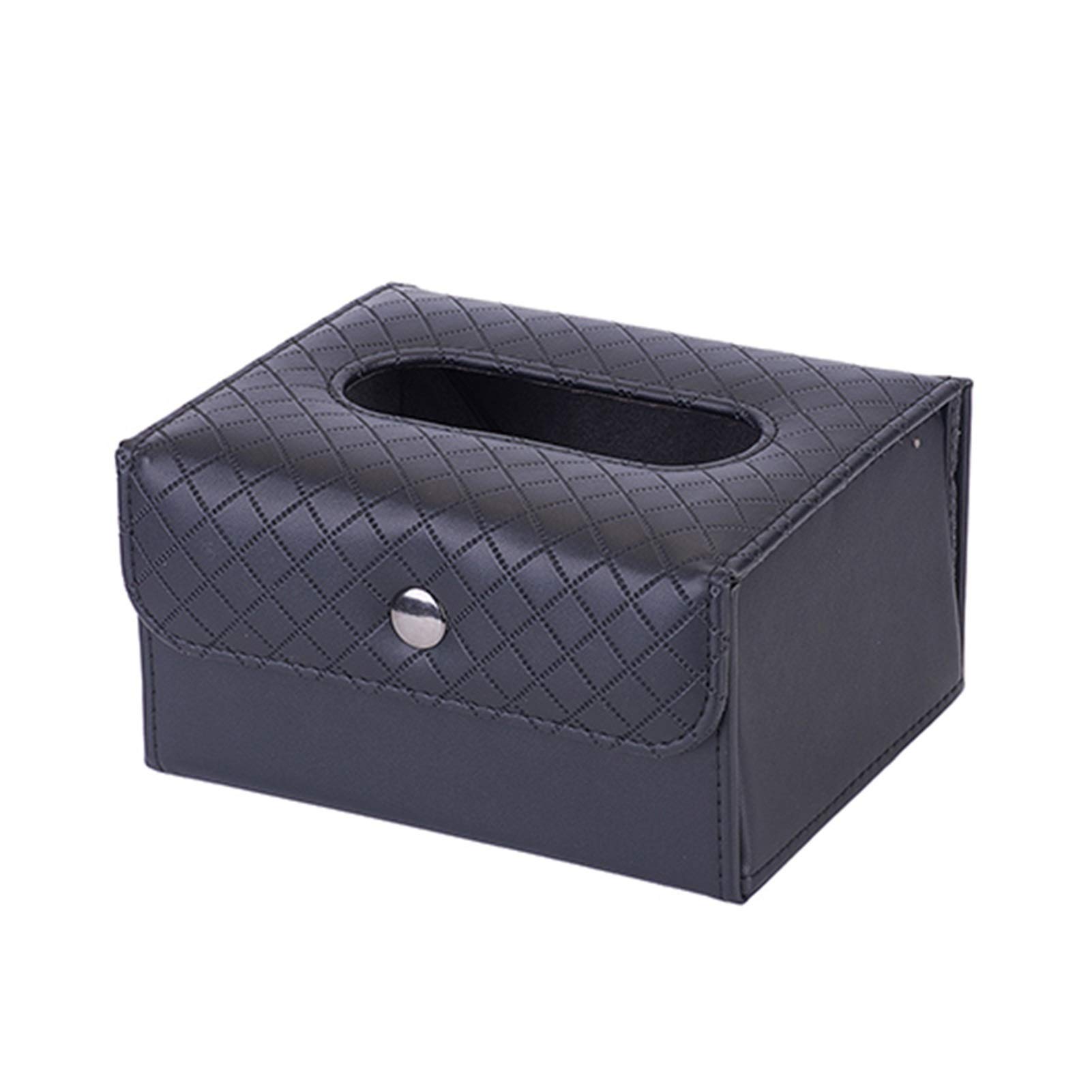 Foldable Car Tissue Box Holder - Auto Interior Napkin Organizer Case for Vehicles (1 Pack, Color: Tissue Case 2) | Perfect for Road Trips, Commuting & Family Travel Accessories