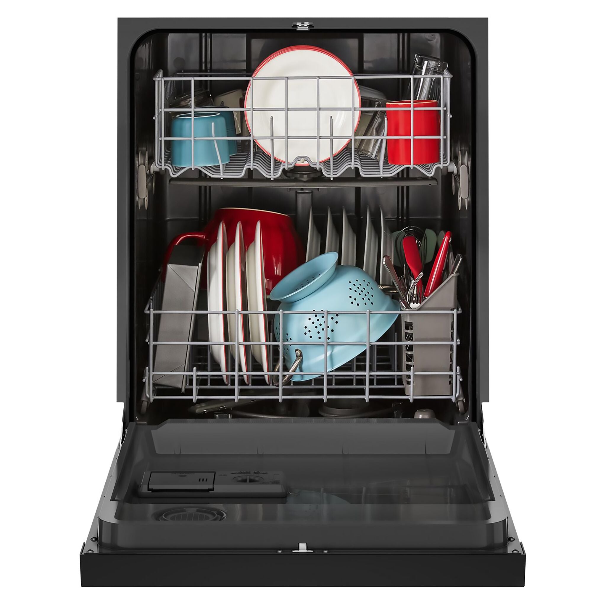 Amana ADFS2524RS 24 Inch Stainless Steel Built-In Dishwasher with Quick Wash Cycle - Perfect for Kitchens, Restaurants, and Busy Households