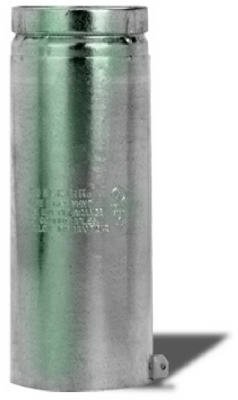 Adjustable Type B Round Gas Vent Pipe - 5 to 12 Inch for Water Heaters & Furnaces - Durable HVAC Exhaust System Component for Home & Commercial Use