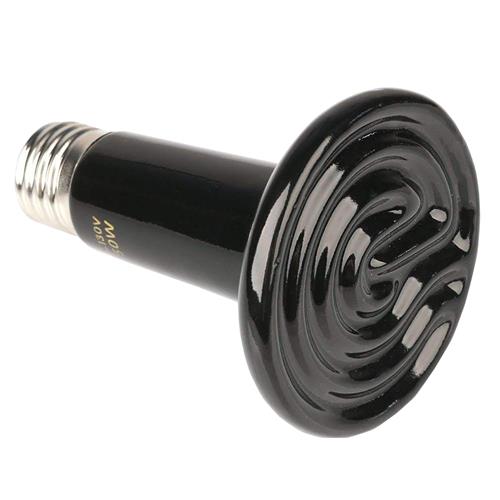 75W Reptile Heating Lamp & Heat Emitter Set - Perfect for Terrariums, Snake Tanks & Lizard Habitats