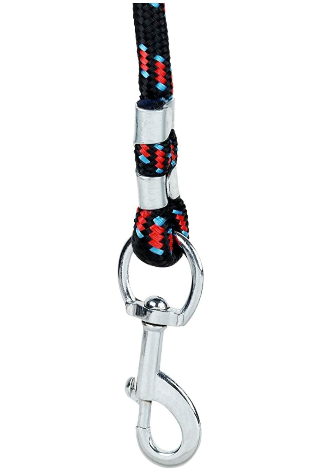 Durable Rope Dog Leash for Medium & Large Dogs - Heavy Duty 12mm Training Lead with Strong Hook (Color May Vary) - Perfect for Walking, Running, and Obedience Training