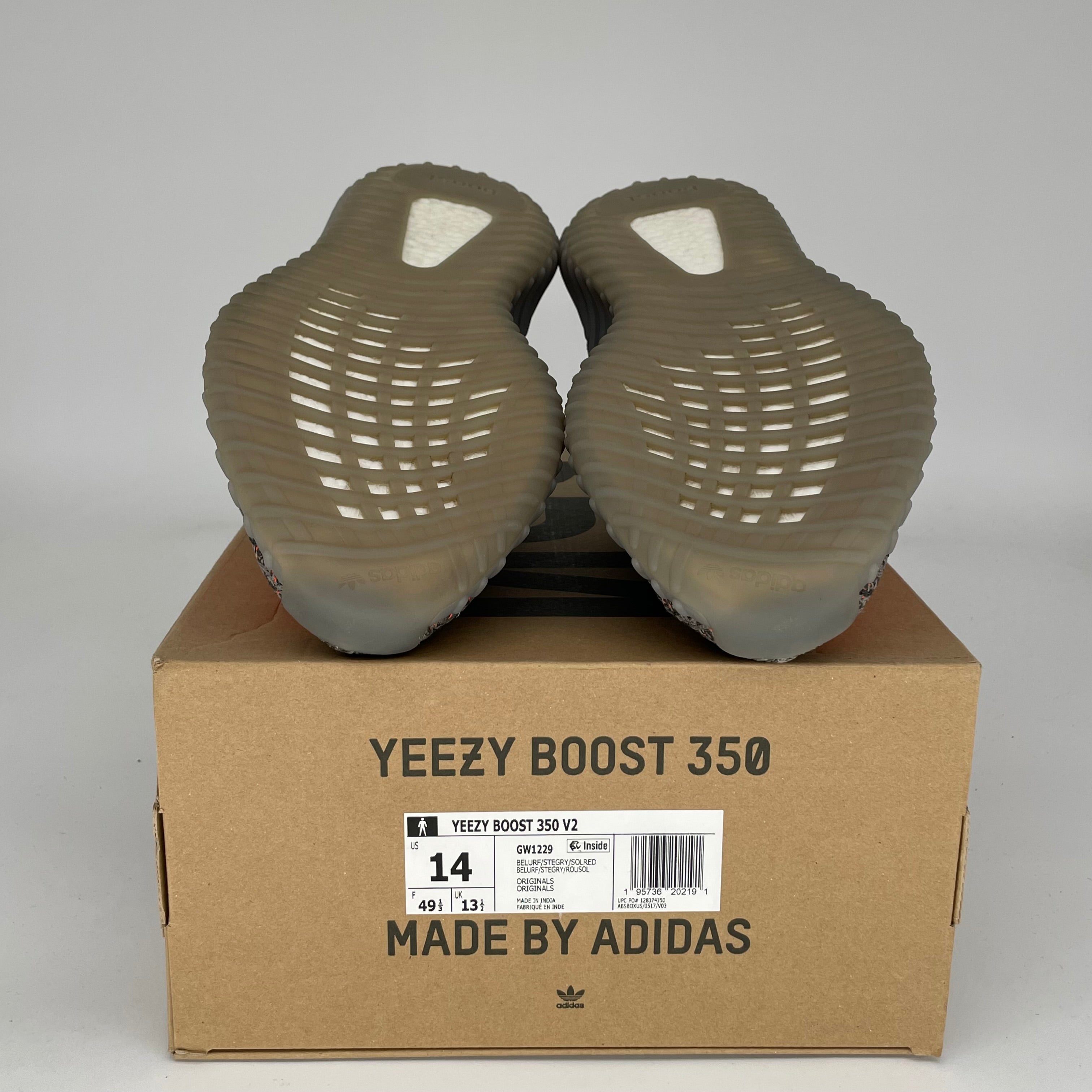 Adidas Yeezy Boost 350 V2 Beluga Reflective - Men's Size 14 Sneakers GW1229 | Running, Gym & Casual Wear
