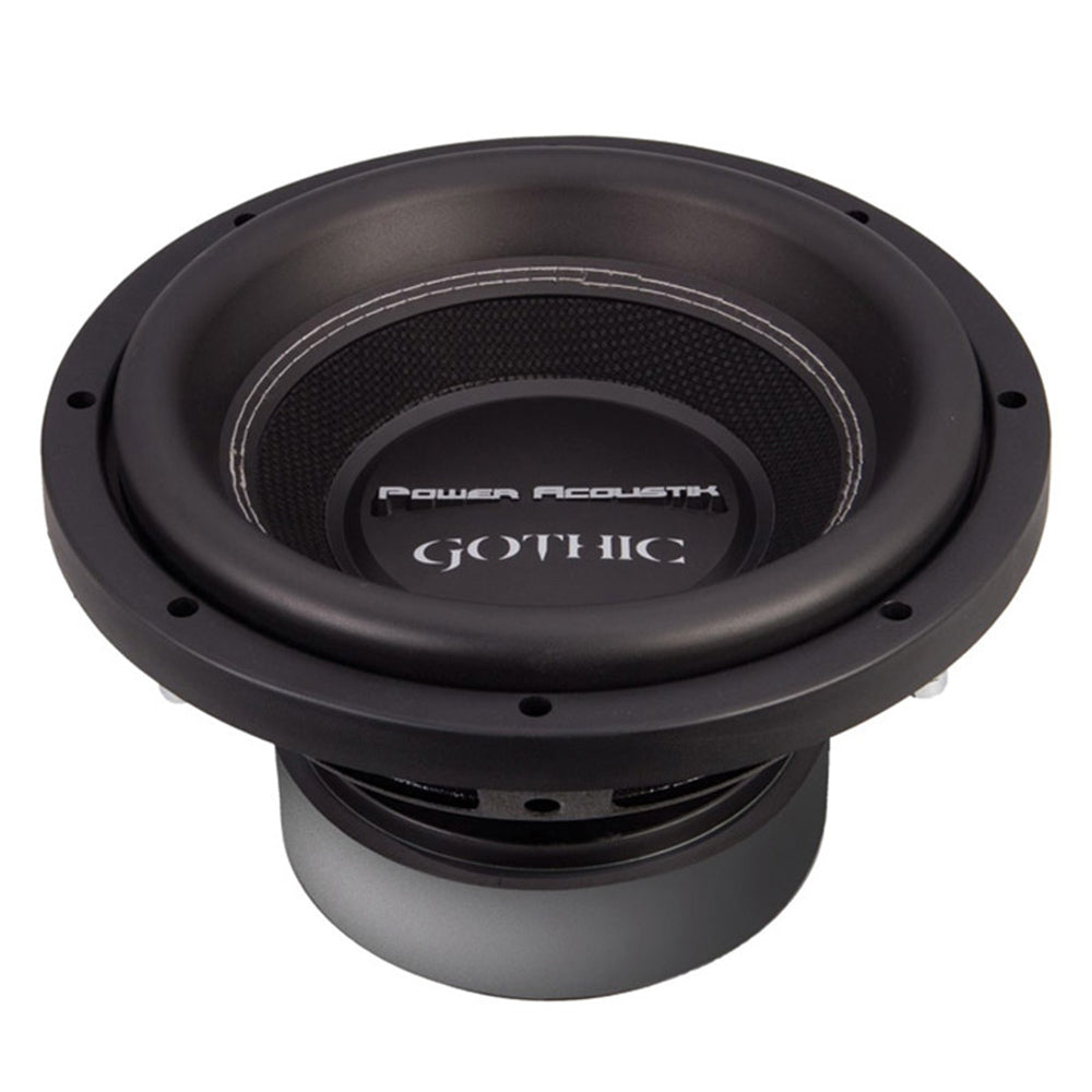 Power Acoustik GW3-10 10 Inch 1000W Dual 2 Ohm Car Subwoofer - High Performance Bass for Car Audio Systems, Home Theater & Party Sound Setups