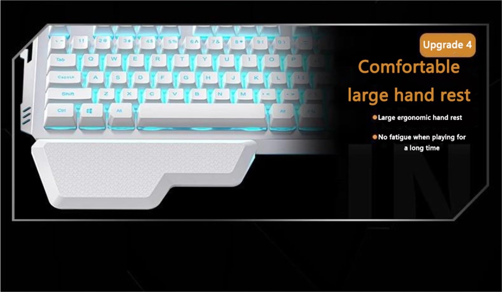 RGB Gaming Keyboard and Mouse Combo with Wired USB Mechanical Switches, Rainbow Backlit for PC - Perfect for Office Work, Beginner Gamers & Professional Gaming Setups