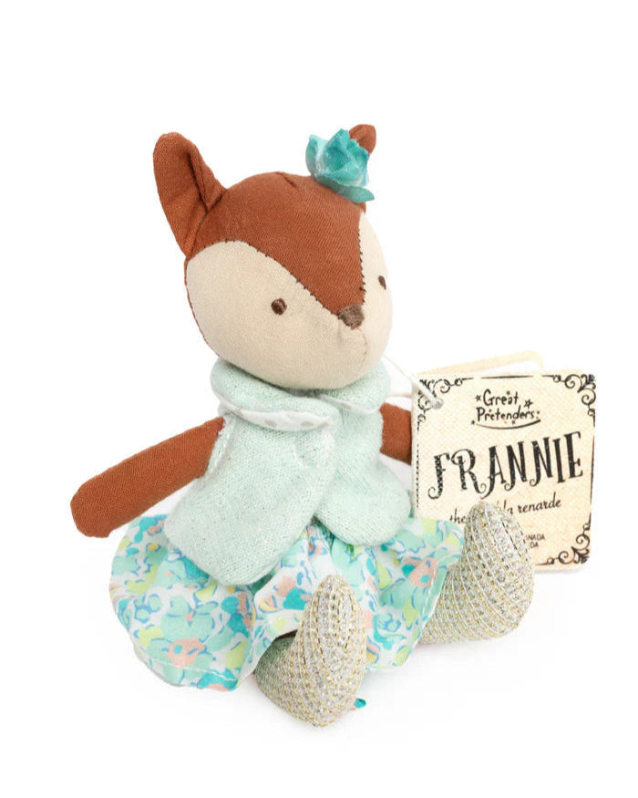 Frannie The Fox Plush Toy - Adorable Stuffed Animal for Kids, Gifts & Nursery Decor | Perfect for Cuddling, Playtime & Room Decoration