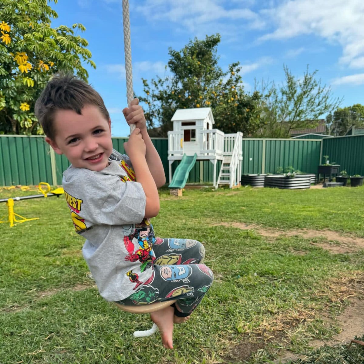 Felix Baby Swing Seat & Kids Disc Swing Set - Safe & Comfortable Indoor/Outdoor Play for Toddlers & Children - Perfect for Backyards, Parks, and Playrooms