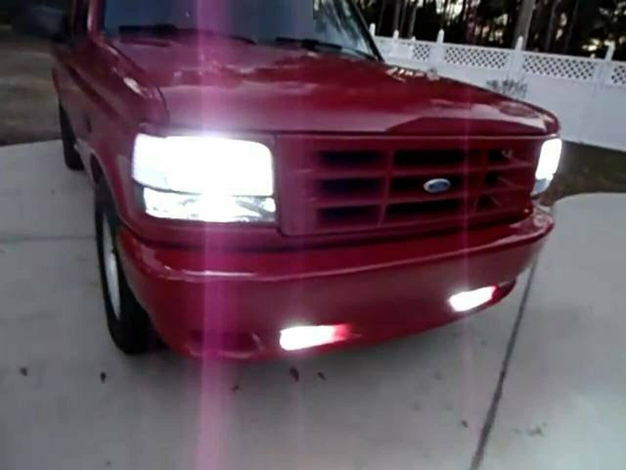 1993-1995 Ford F150 SVT Lightning Fog Lights & Driving Lights - Durable Off-Road LED Light Kit for Night Driving, Bad Weather & Off-Road Adventures