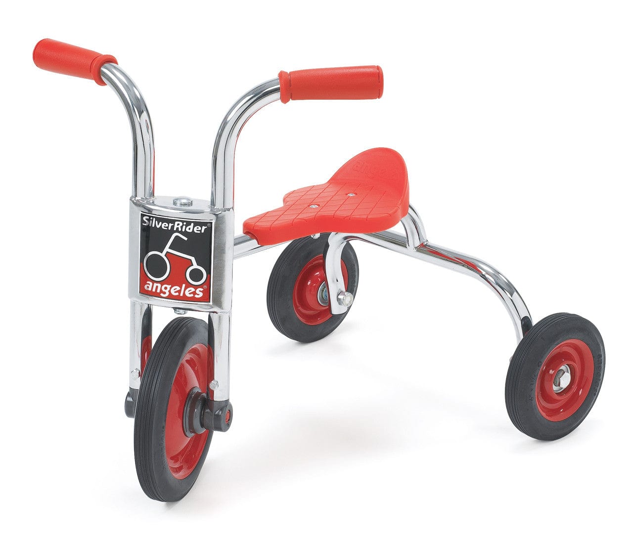 Angeles SilverRider® Toddler Tricycle for 1-3 Year Olds - Adjustable Seat, Parent Push Handle, Safe & Durable Kids Trike - Perfect for Outdoor Play, Park Rides & Learning Balance