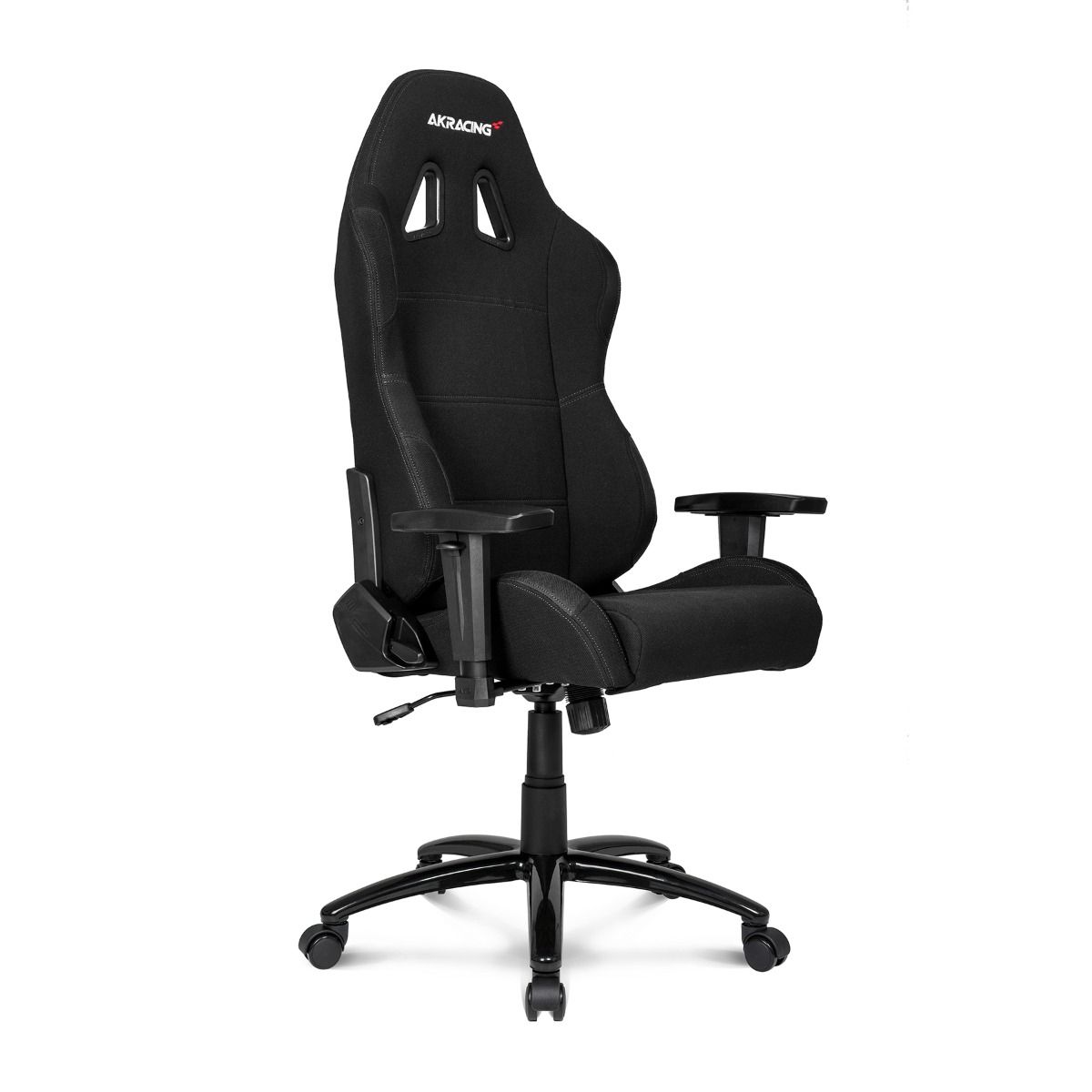 AKRACING K7012 Ergonomic Gaming Chair - Black - High Back Racing Style with Adjustable Armrests & Lumbar Support for PC, Office, and Esports Gamers