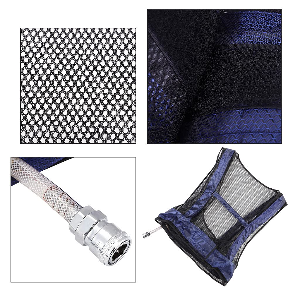Cooling Vest for Welding & Hot Environments - Steel Air Compressed Vortex Tube AC Waistcoat with Ice Cooling Technology | Ideal for Industrial Work, Construction & Outdoor Labor