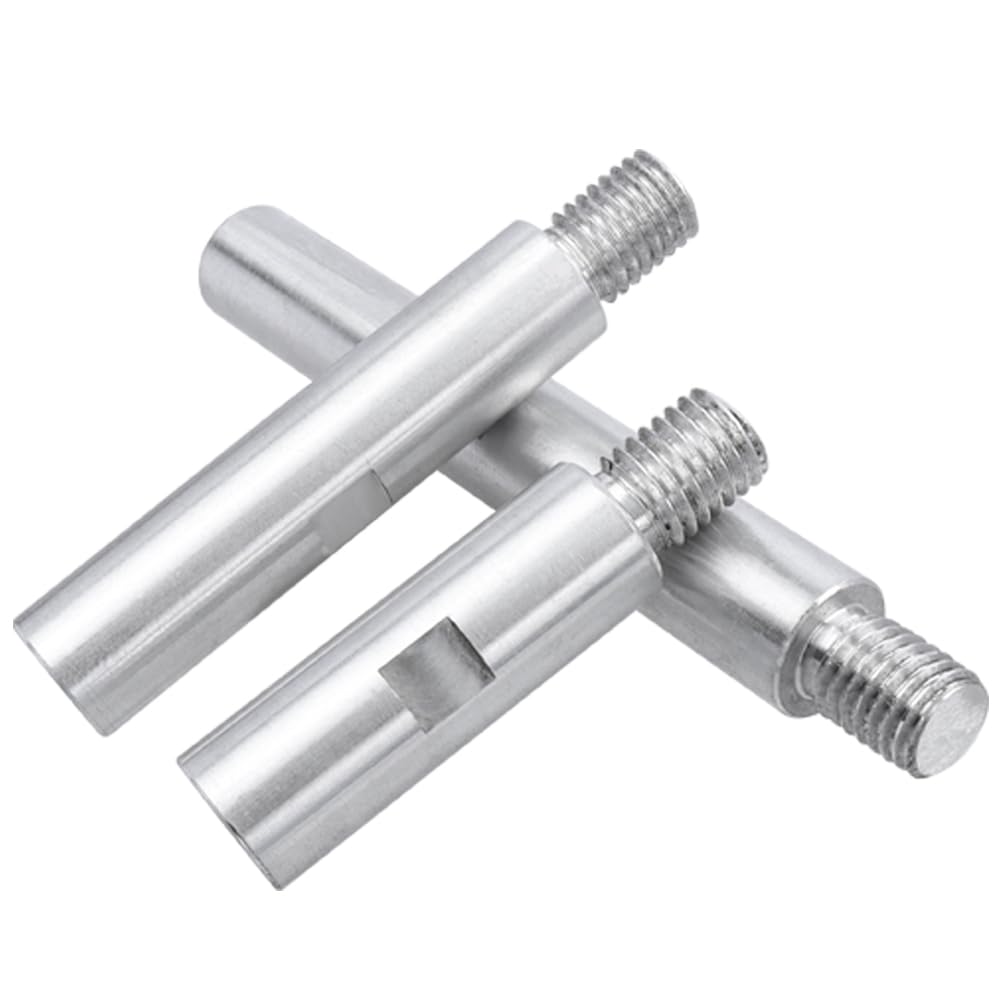3Pcs Angle Grinder Extension Shaft Set - M14 Thread 2/3/5 Inch Extender Attachments for Rotary Grinders & Car Polishers - Perfect for Hard-to-Reach Areas & Detailing Work