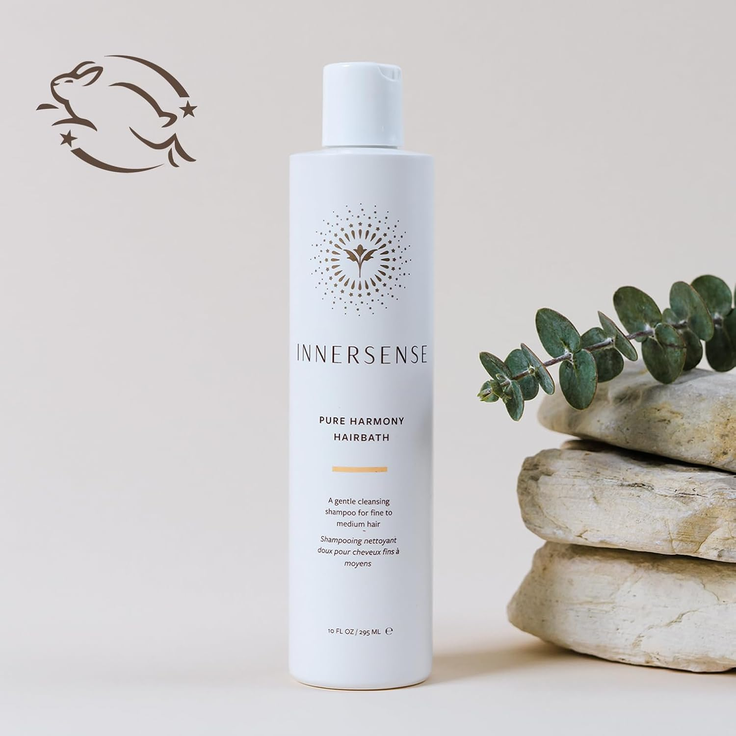 INNERSENSE Organic Beauty Pure Harmony Hairbath - Sulfate-Free Shampoo for Natural & Curly Hair - Hydrating & Volumizing Hair Care for Daily Use at Home & Salon