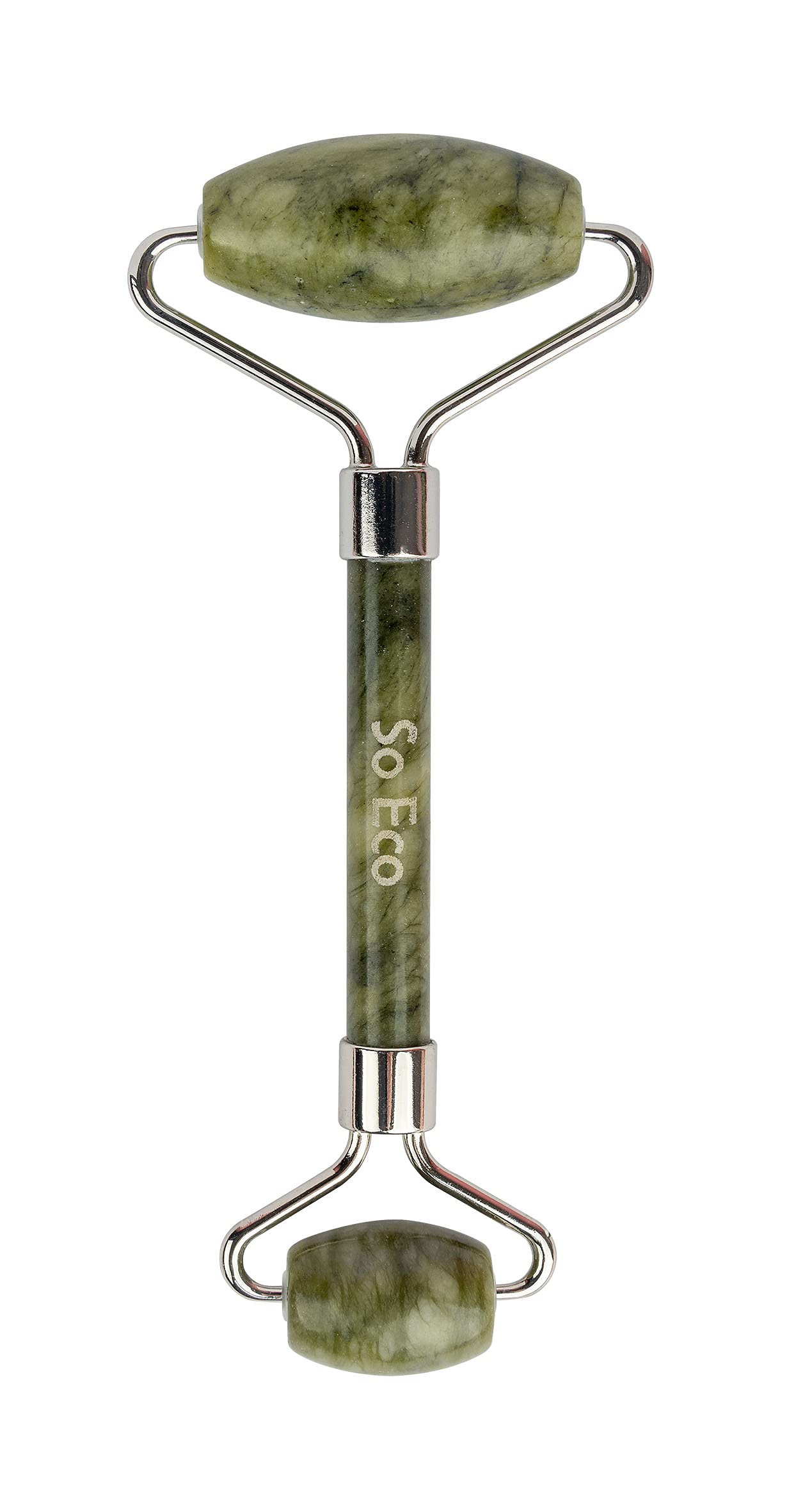 So Eco Jade Roller Pink - Natural Jade Facial Roller for Skin Care, Anti-Aging & Lymphatic Drainage - Perfect for Daily Skincare Routine & Relaxation at Home or Spa