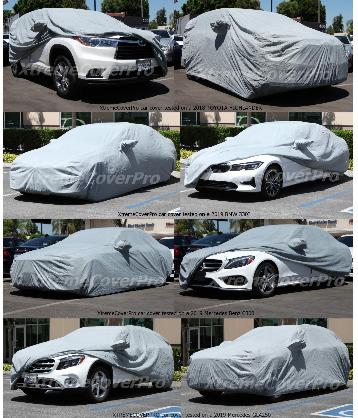 2020-2025 Subaru Forester Car Cover - XTREMECOVERPRO Gold Series Waterproof Grey Outdoor All Weather Protection for Rain, Snow, Sun & Dust - Perfect for Garage, Driveway & Long-Term Storage