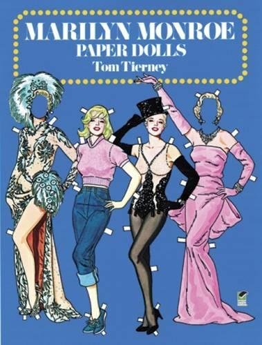 Vintage Marilyn Monroe Paper Dolls Book by Tom Tierney - Collectible 1985 Paperback for Fans & Collectors | Perfect for Gift Giving, Home Decor & Nostalgic Play