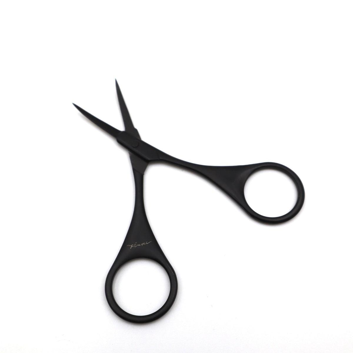 Professional Stainless Steel Brow Scissors for Precise Trimming & Shaping - Perfect for Eyebrow Grooming, Makeup Artists & Home Use