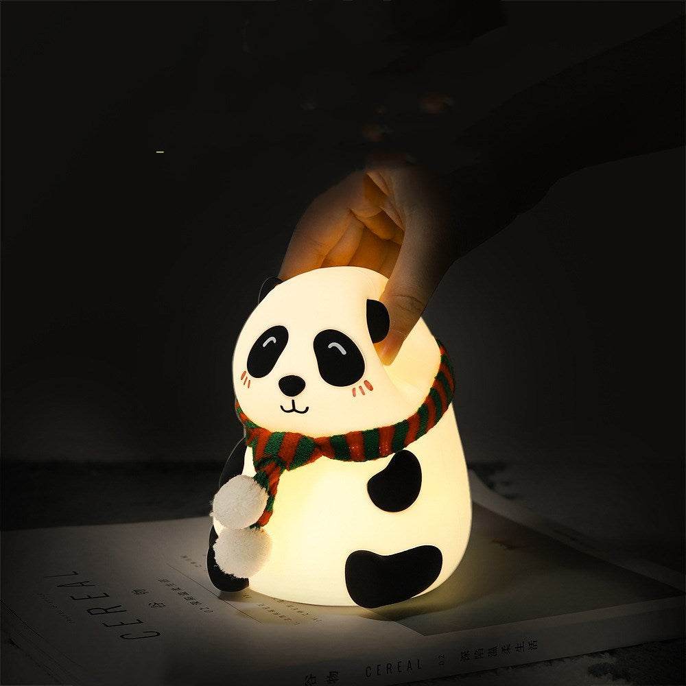 Cute Panda LED Night Light for Kids - Soft Glow Nursery Lamp, Dimmable & USB Powered - Perfect for Bedroom, Nursery, Baby Room & Relaxation