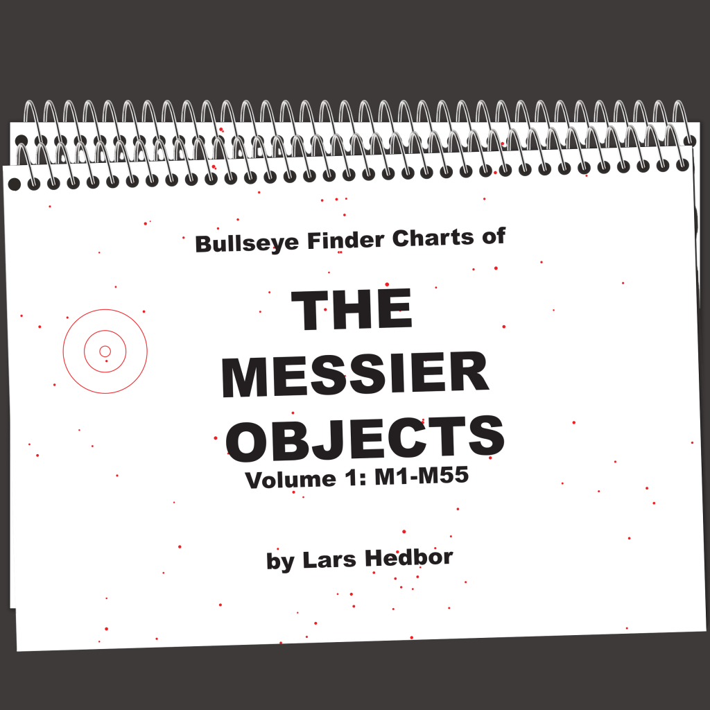 Bullseye Finder Charts for Messier Objects - Perfect for Astronomy Enthusiasts & Stargazing Adventures
