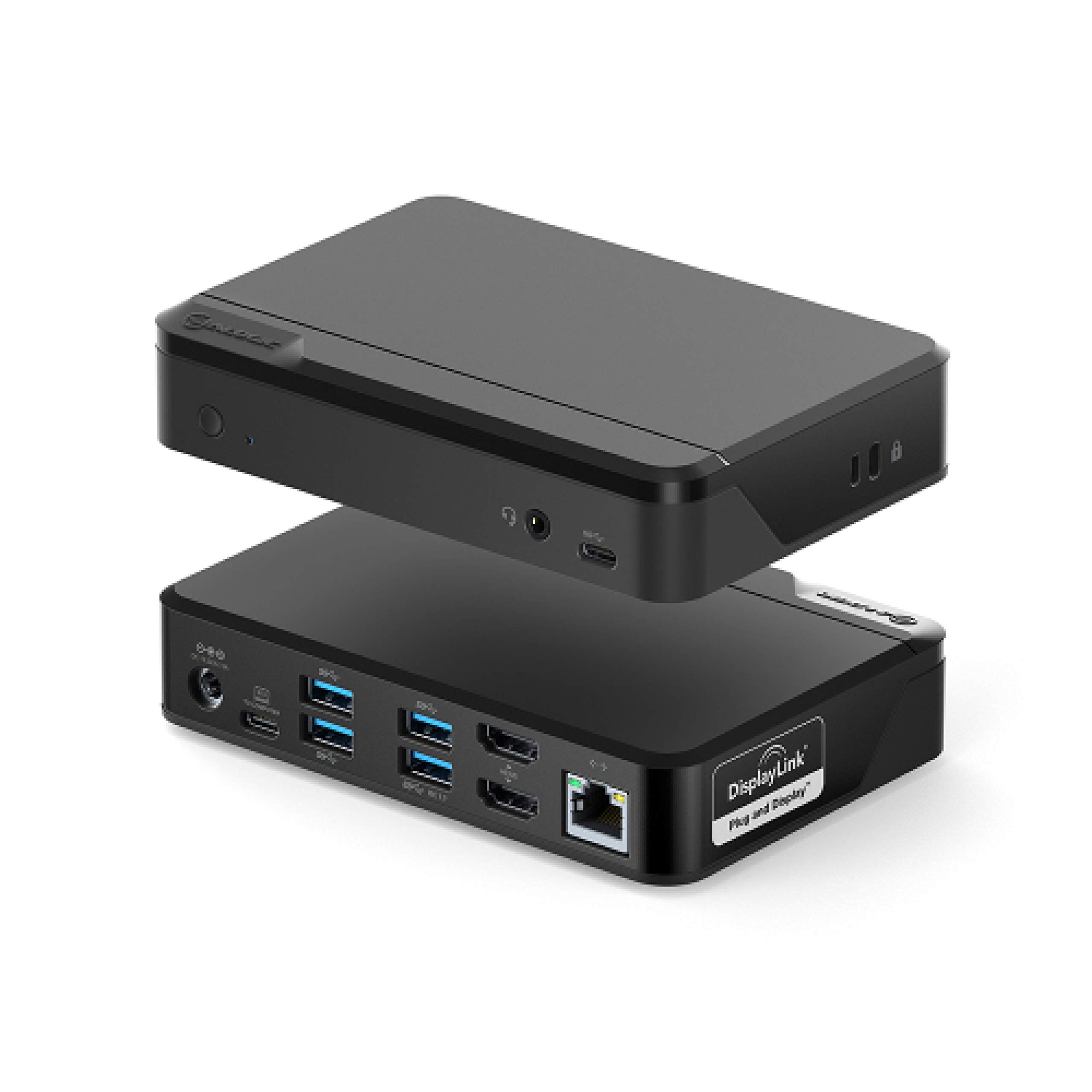 Alogic Universal Twin HD Pro Docking Station - 85W Power Delivery, USB C & A Ports, Dual 1080p@60Hz HDMI Outputs, USB-C Gen1, 3 USB-A Ports - Compatible with MacBook Pro, Dell, HP Laptops - Perfect for Home Office, Remote Work & Multi-Monitor Setup