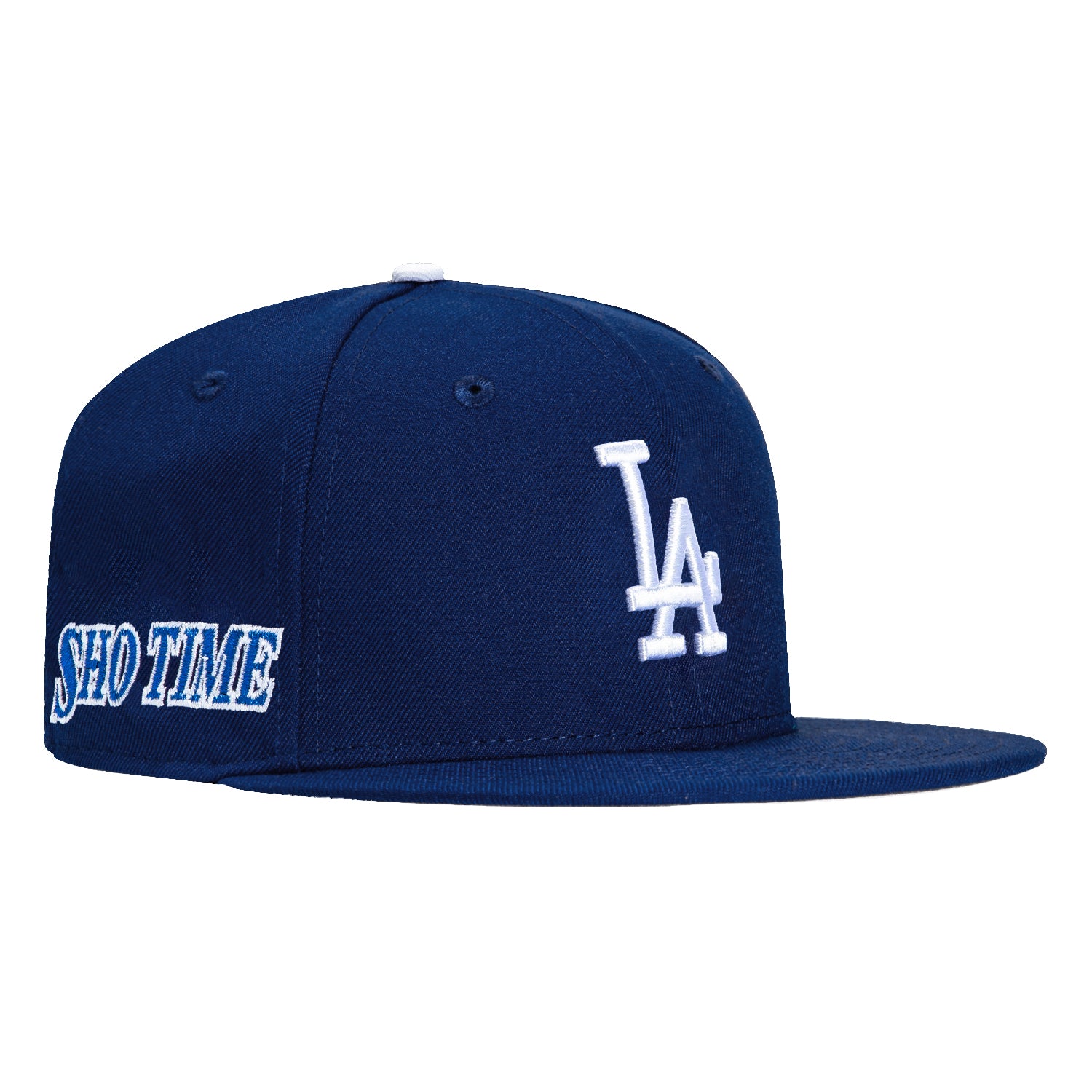 New Era 59Fifty Los Angeles Dodgers Shotime Patch Snapback Hat - Royal Blue Baseball Cap for Men & Women - Perfect for Games, Streetwear & Sports Fan Fashion