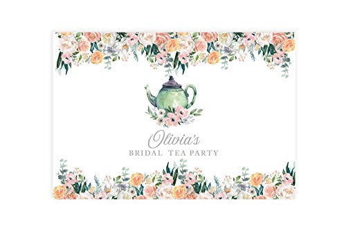 Coral Roses Bridal Tea Party