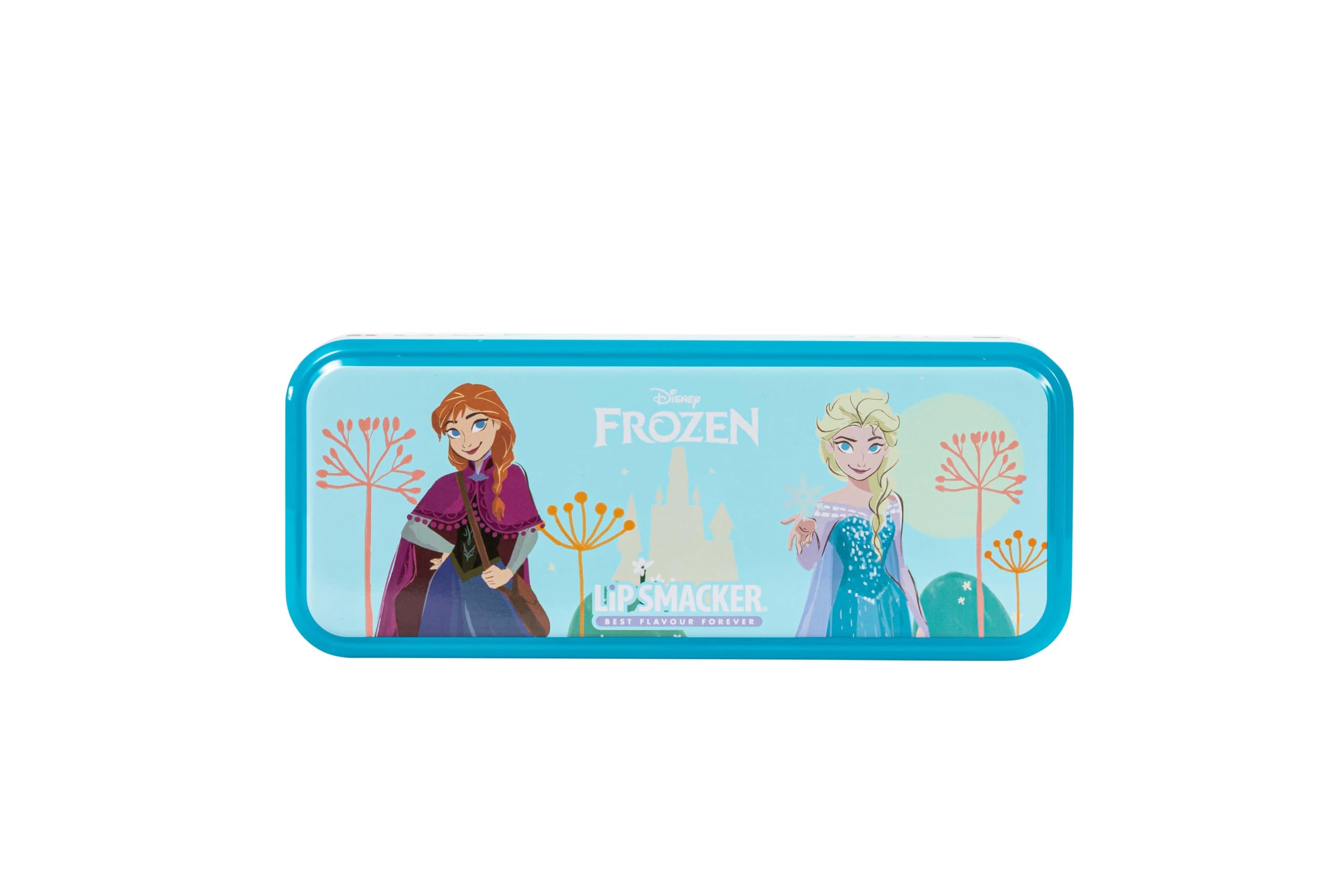 Frozen Artisan Picnic Travel Beauty Tin Set - 3 Tier Makeup Kit for Girls with Lip Gloss, Eyeshadow, Makeup Applicators & Hair Accessories | Disney Frozen Themed Cosmetic Gift for Kids, Travel & Playtime