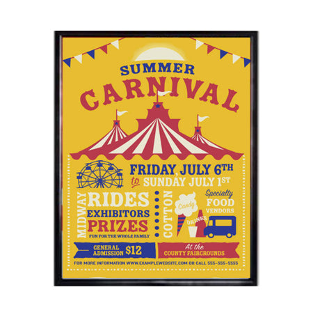 12x12 Beveled Poster Frame - Top or Side Load Metal Sign Holder for Wall Mount | Perfect for Home, Office & Retail Displays