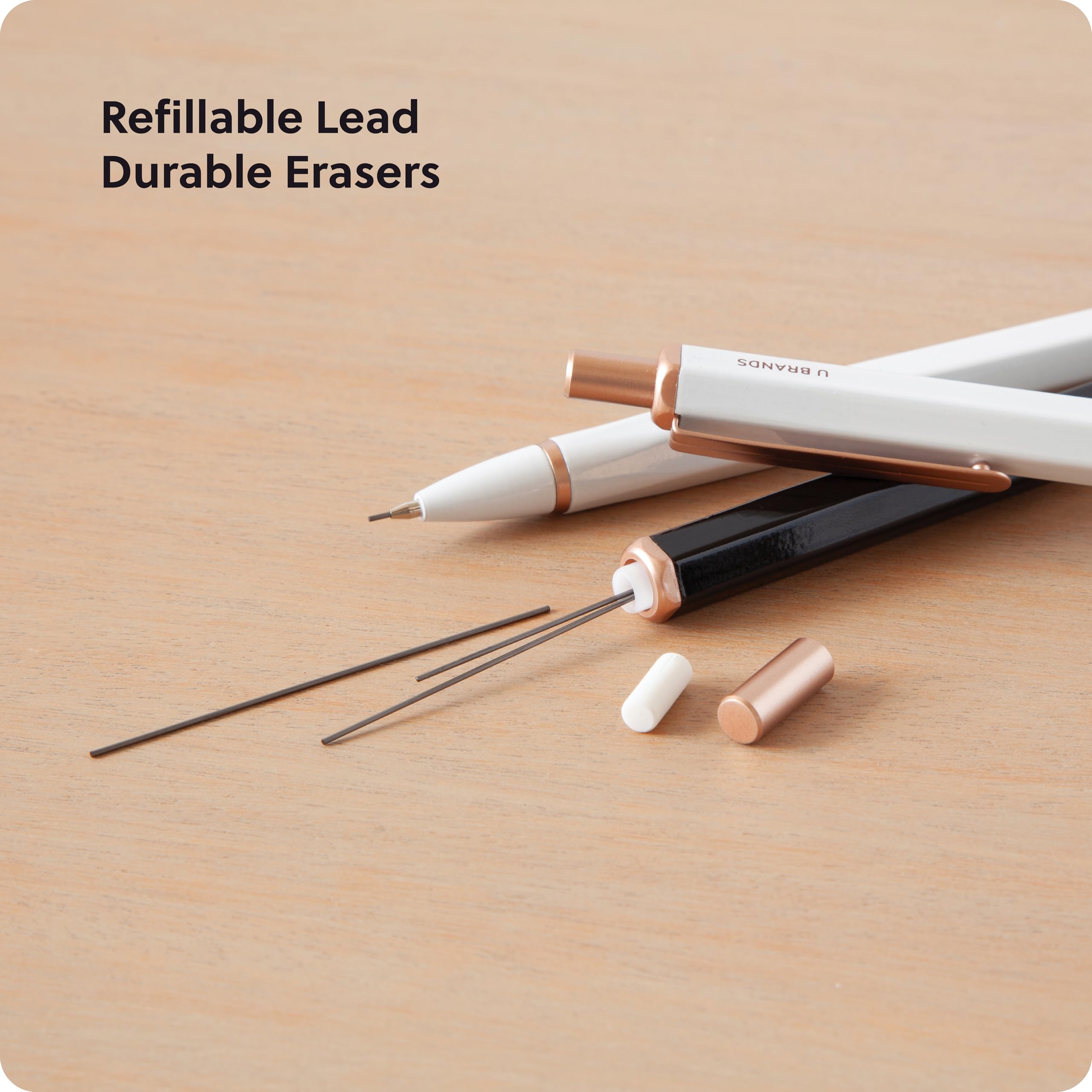 U Brands Cambria 0.7mm Mechanical Pencils - 12 Pack for Office & School