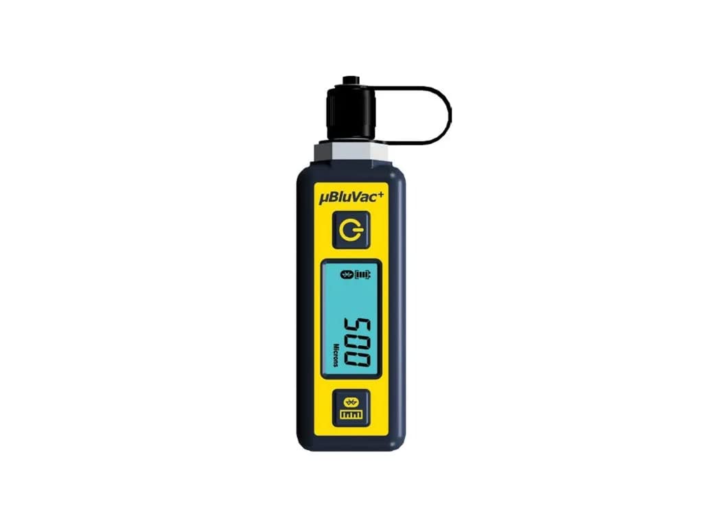 BluVac+ Micro Wireless Digital Micron Gauge - HVAC Refrigeration Vacuum Measurement Tool for AC Repair & Automotive Diagnostics
