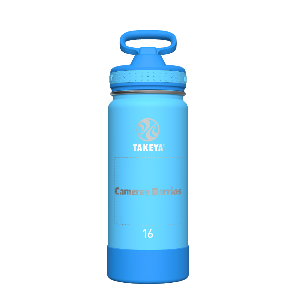 Customized Active Kids Water Bottle with Straw Lid - Leak Proof & BPA Free - Perfect for School, Sports & Outdoor Adventures
