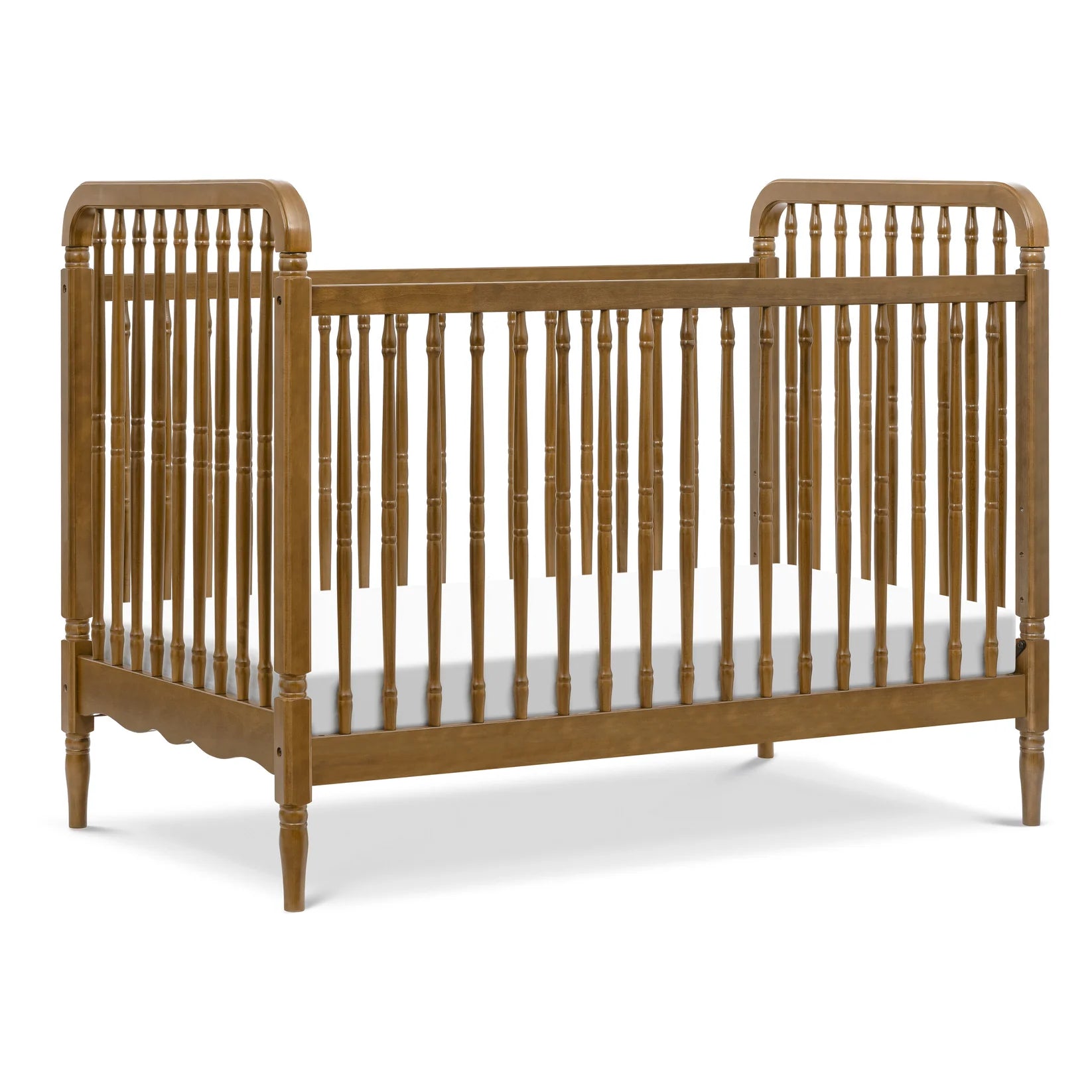 Liberty 3-in-1 Convertible Baby Crib with Toddler Bed Conversion Kit - Safe Nursery Furniture for Newborns to Toddlers - Perfect for Modern Nursery & Bedroom Decor