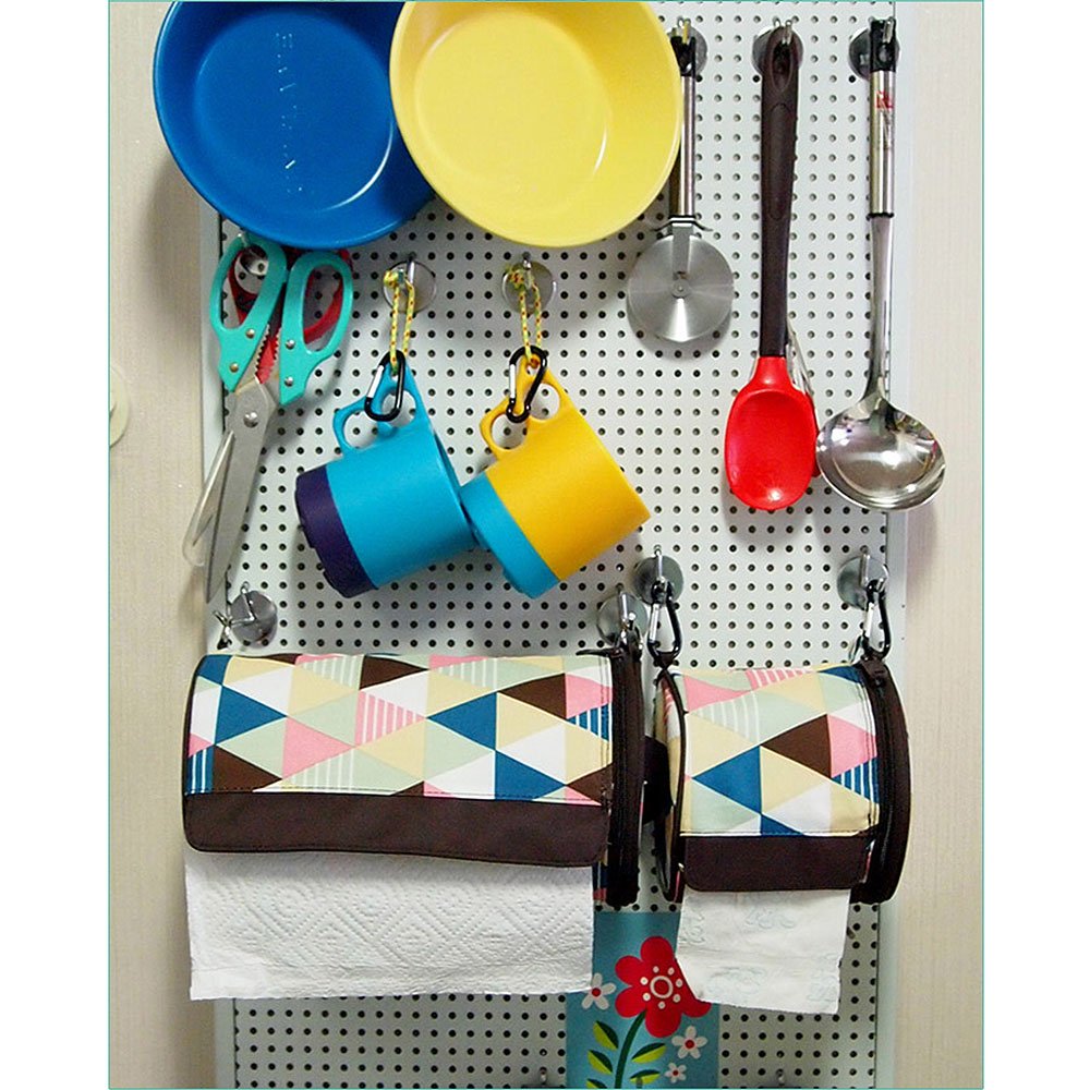 Olve Hanging Paper Towel Holder - Rustic Brown Kitchen & Camping Towel Dispenser Cover | Perfect for Countertops, RVs, and Outdoor Adventures