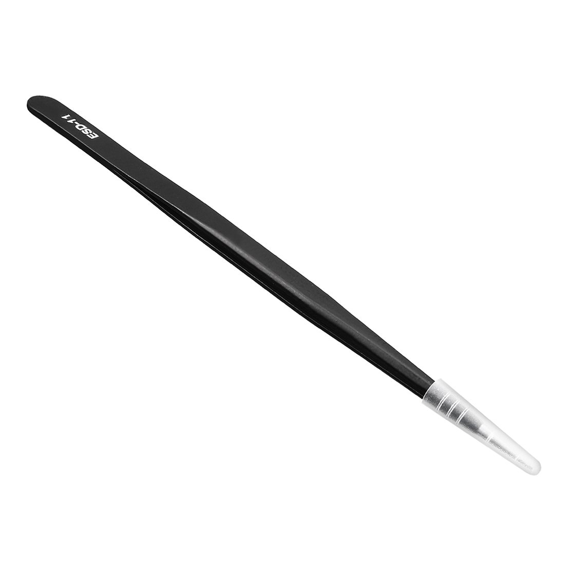 uxcell ESD-11 Anti-Static Stainless Steel Non-Magnetic Tweezers - 5.5