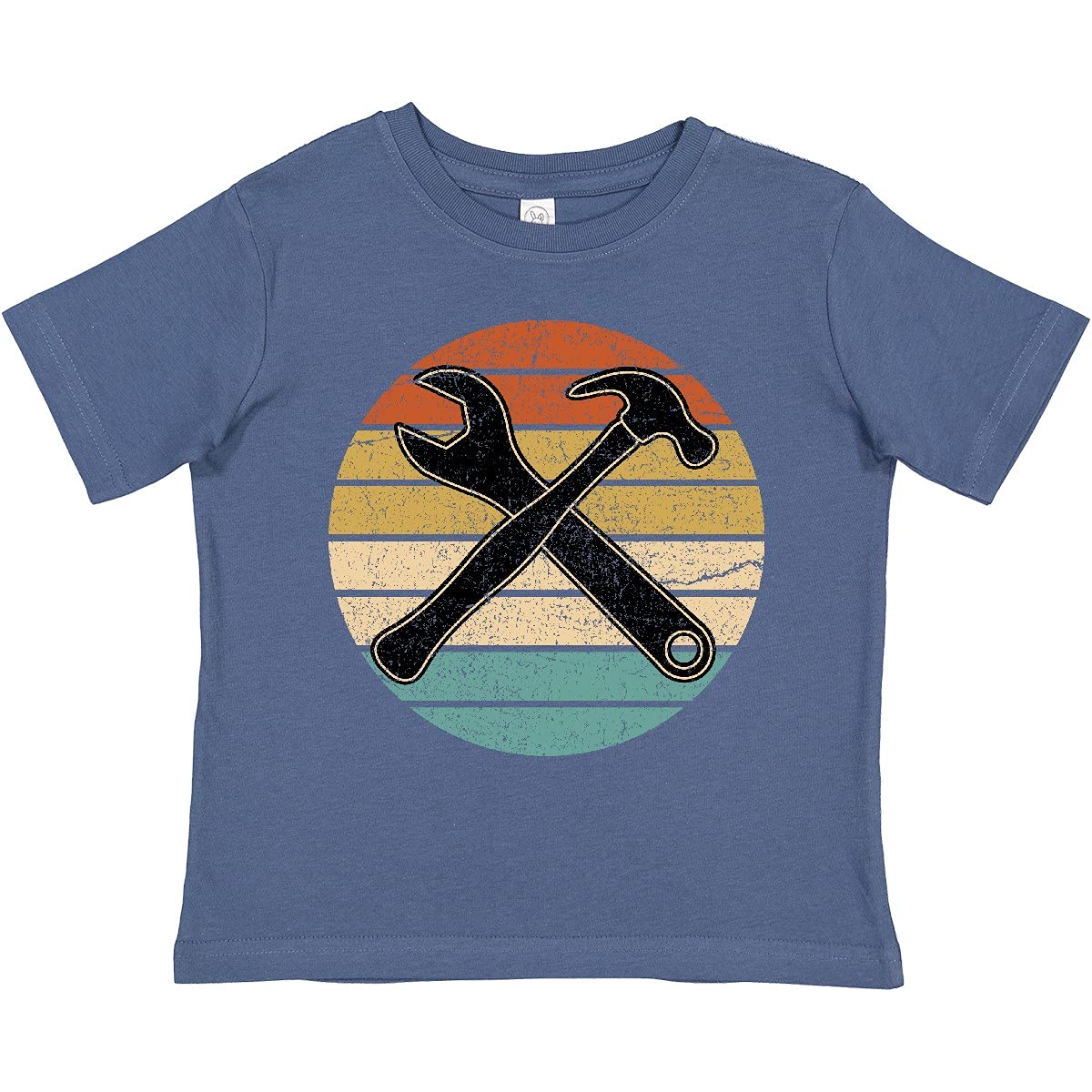 Inktastic Mechanic Tool Set Toddler T-Shirt - Funny Handyman Kids T-Shirt for Boys & Girls - Perfect for DIY Projects, Father's Day & Playtime