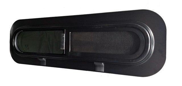 VWD SE Series Half Slider Bunk Window - Passenger Side 31.10 x 9.84 Inches (BUNK3110R) | RV & Camper Replacement Window for Improved Ventilation & Comfort