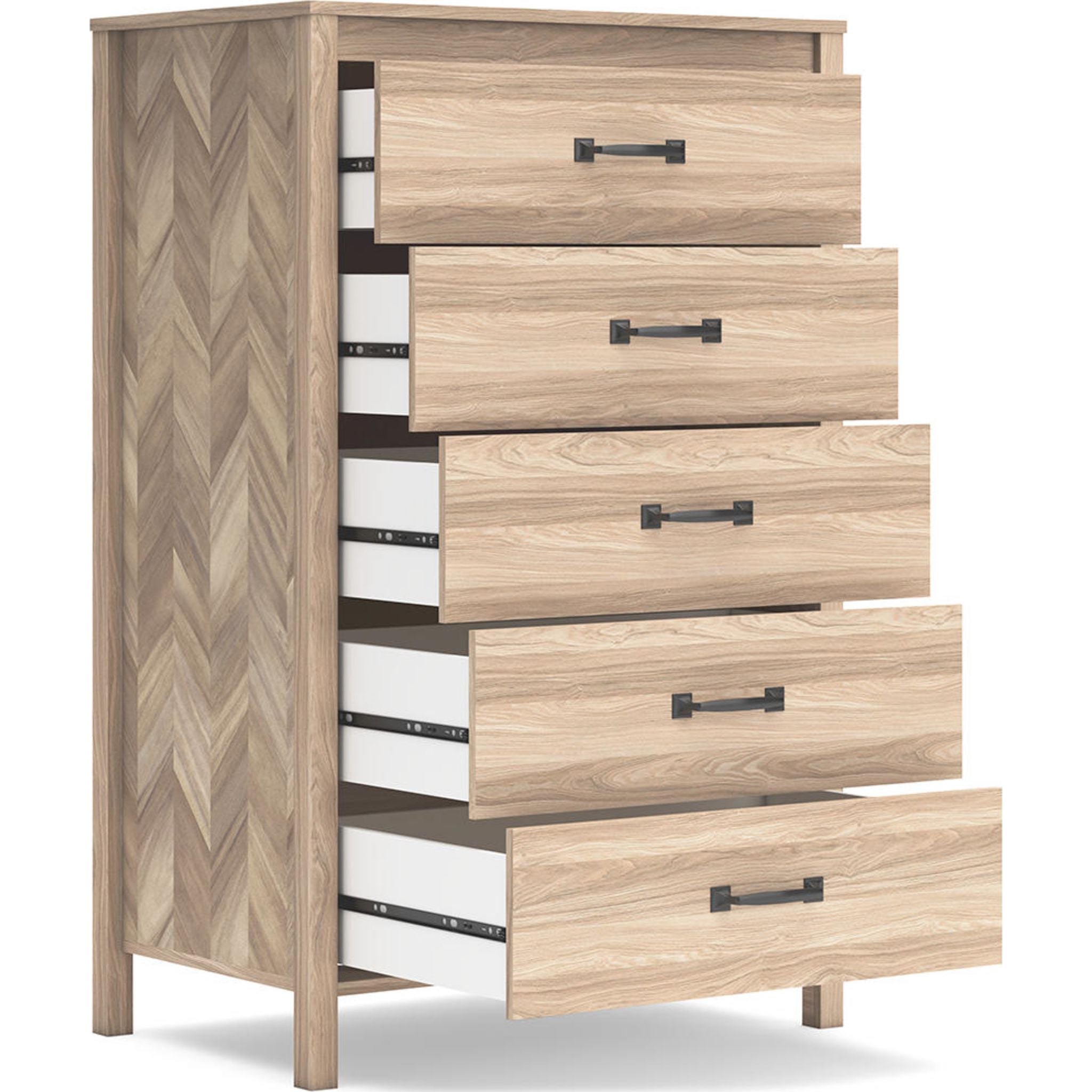 Battelle Tan Chest - Premium Storage Solution for Home & Office Organization | Perfect for Clothes, Blankets, and Seasonal Items